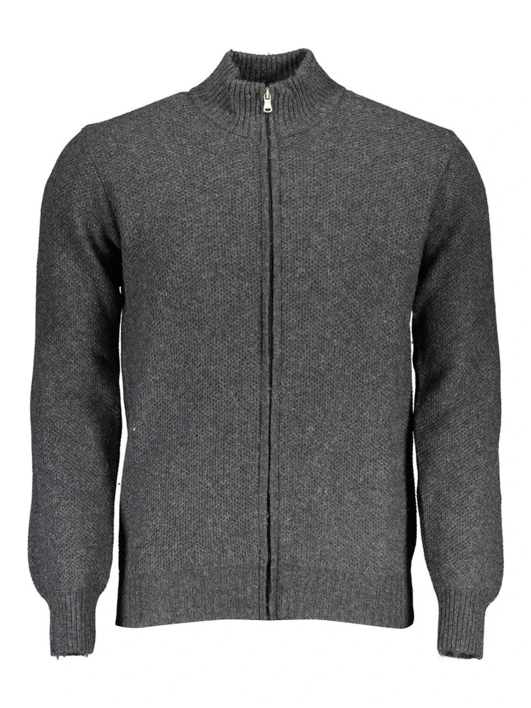 Grigio Wool Men Cardigan