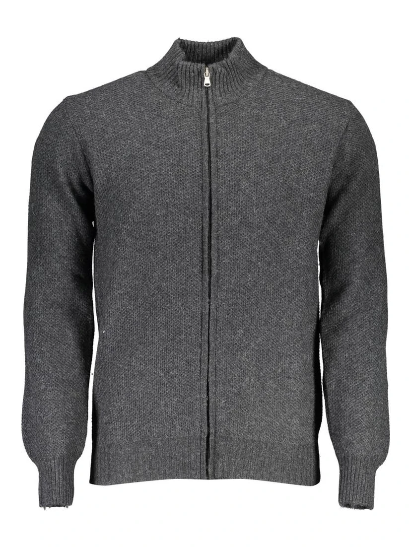 Grigio Wool Men Cardigan
