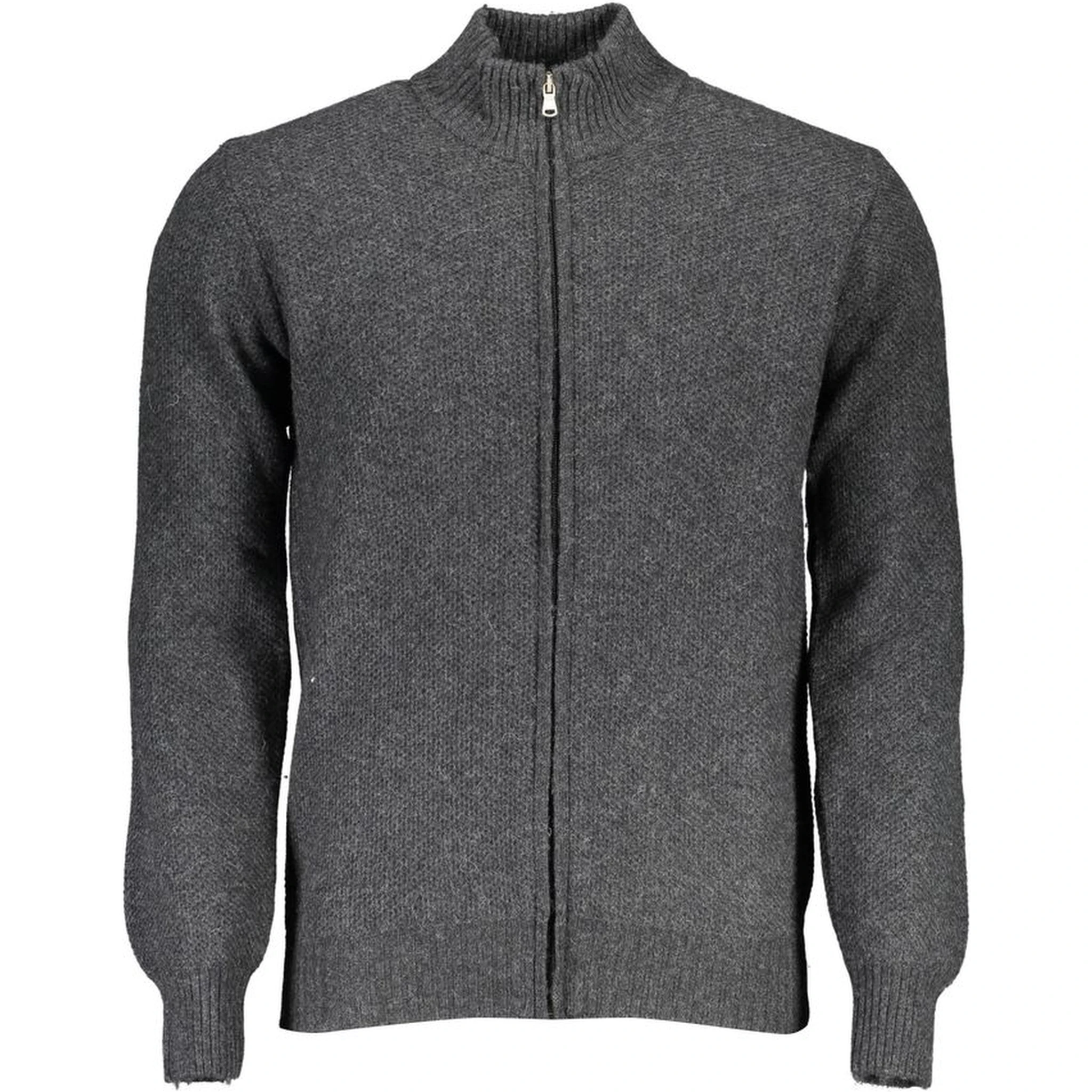 Grigio Wool Men Cardigan