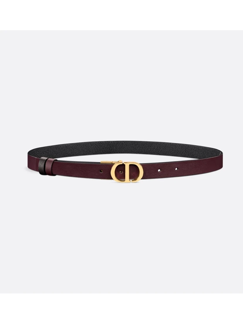 "30 Montaigne" reversible belt