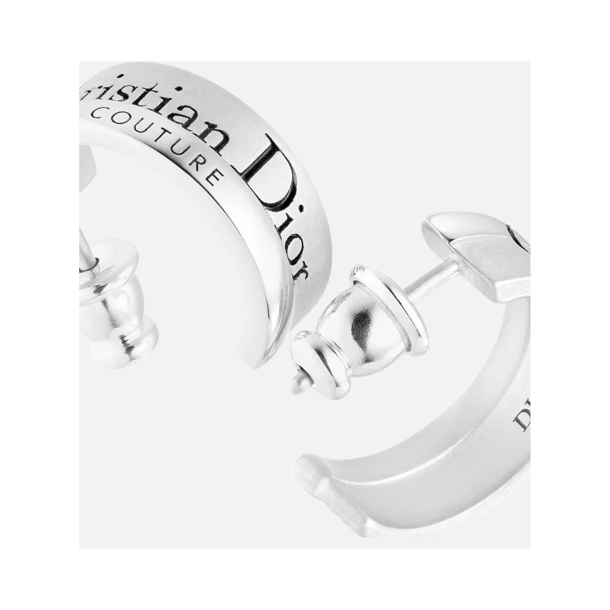 "Christian Dior Couture Cut" earrings