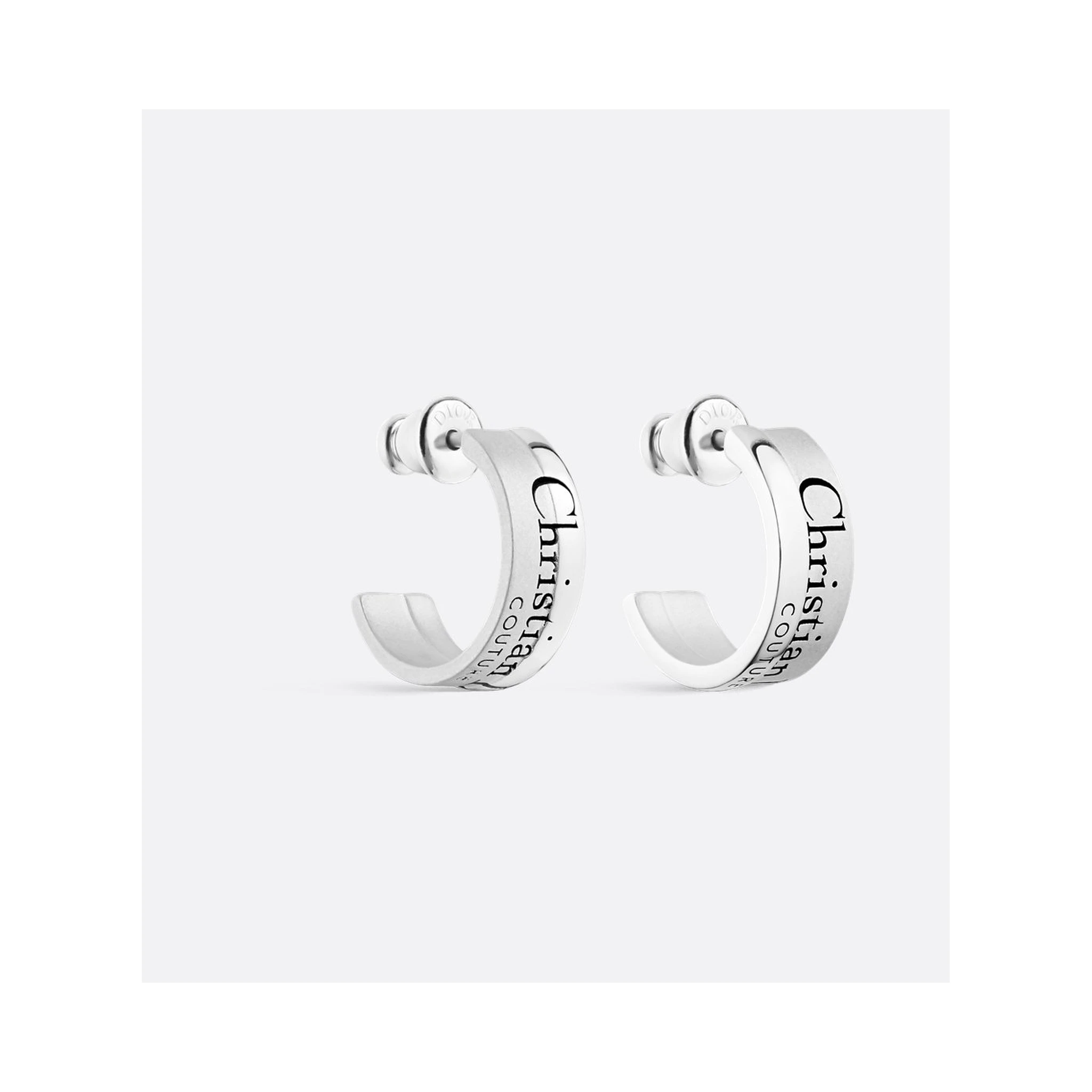 "Christian Dior Couture Cut" earrings
