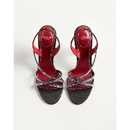 "Dans Le Foyer 105mm" heeled sandals