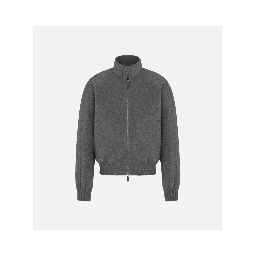 "Harrington Dior Icons" jacket in virgin wool and cashmere