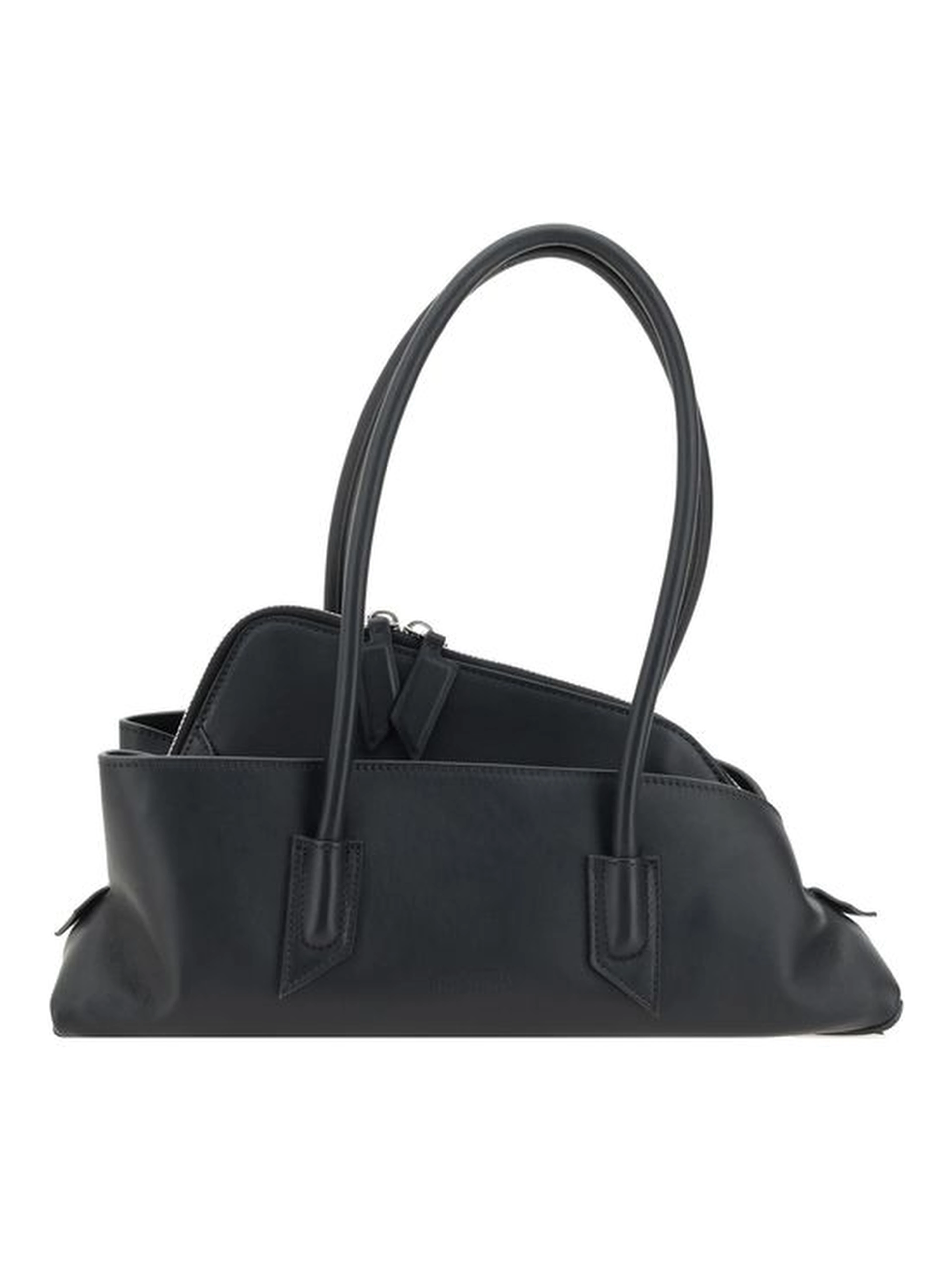 Black Calf Leather Bos Taurus Shoulder Bag