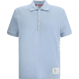 Light Blue Cotton Polo Shirt