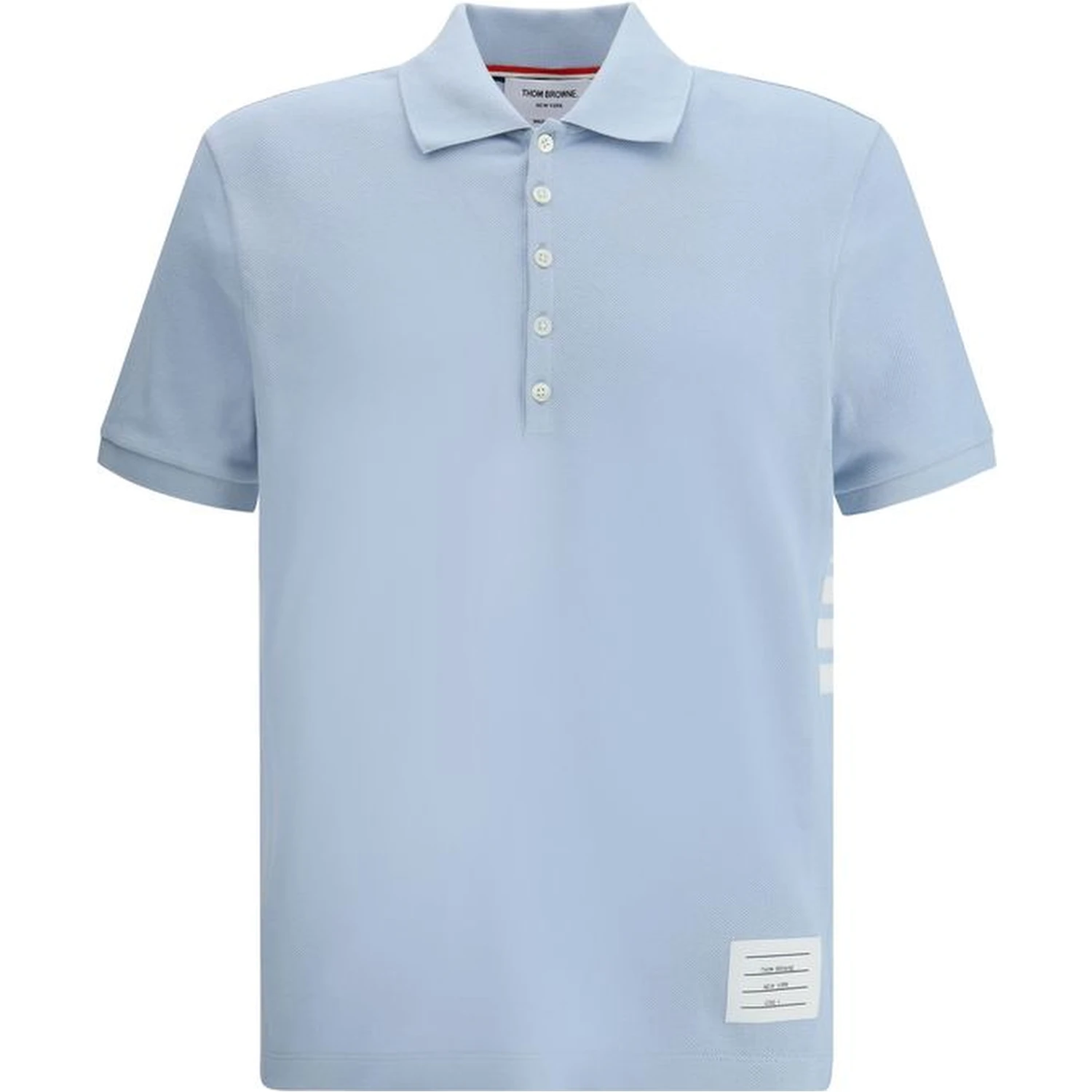 Light Blue Cotton Polo Shirt