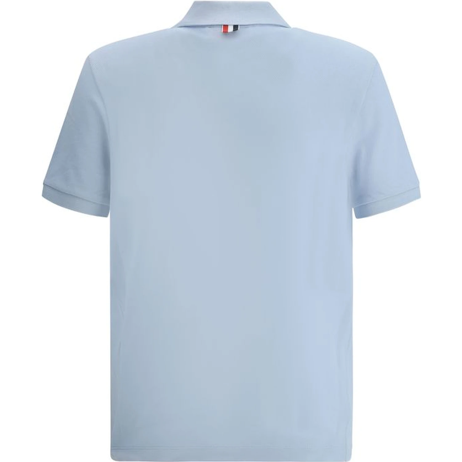 Light Blue Cotton Polo Shirt