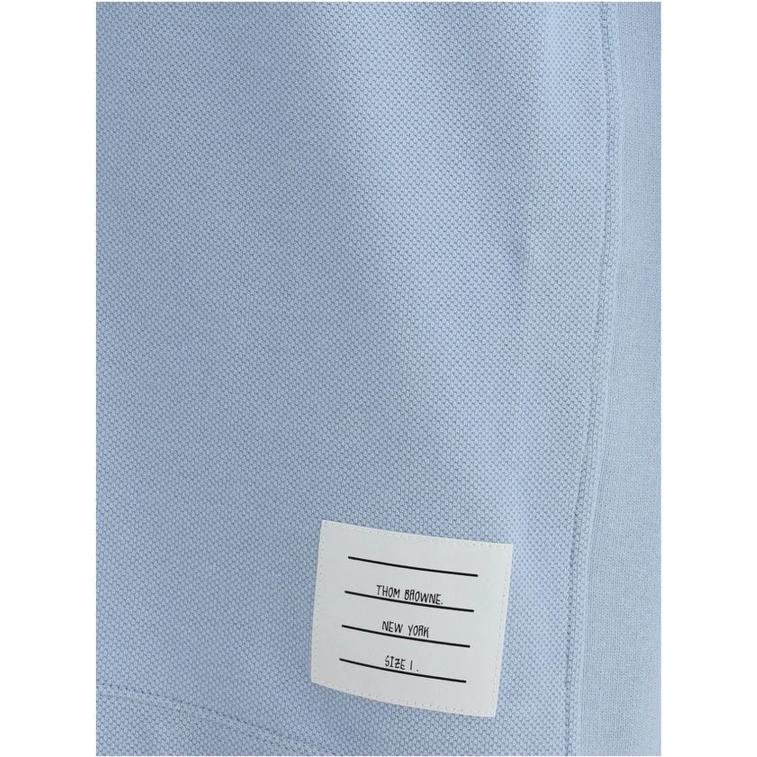 Light Blue Cotton Polo Shirt