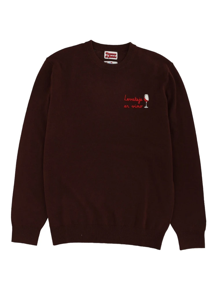 SWEATER WITH EMBROIDERY