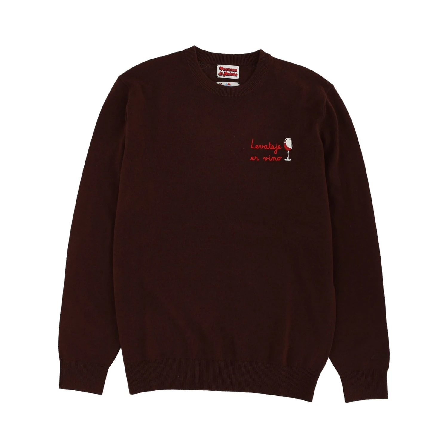 SWEATER WITH EMBROIDERY