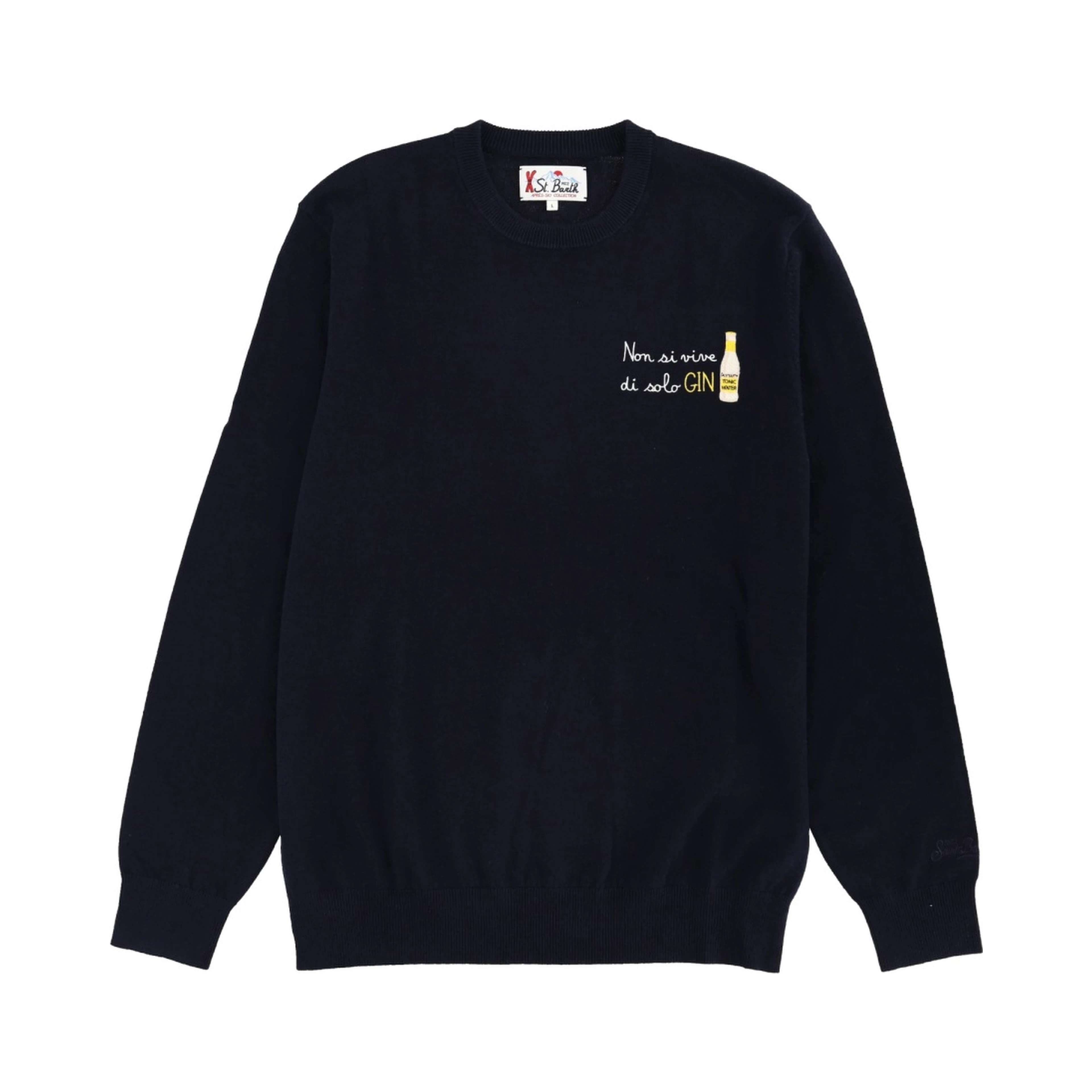 SWEATER WITH EMBROIDERY