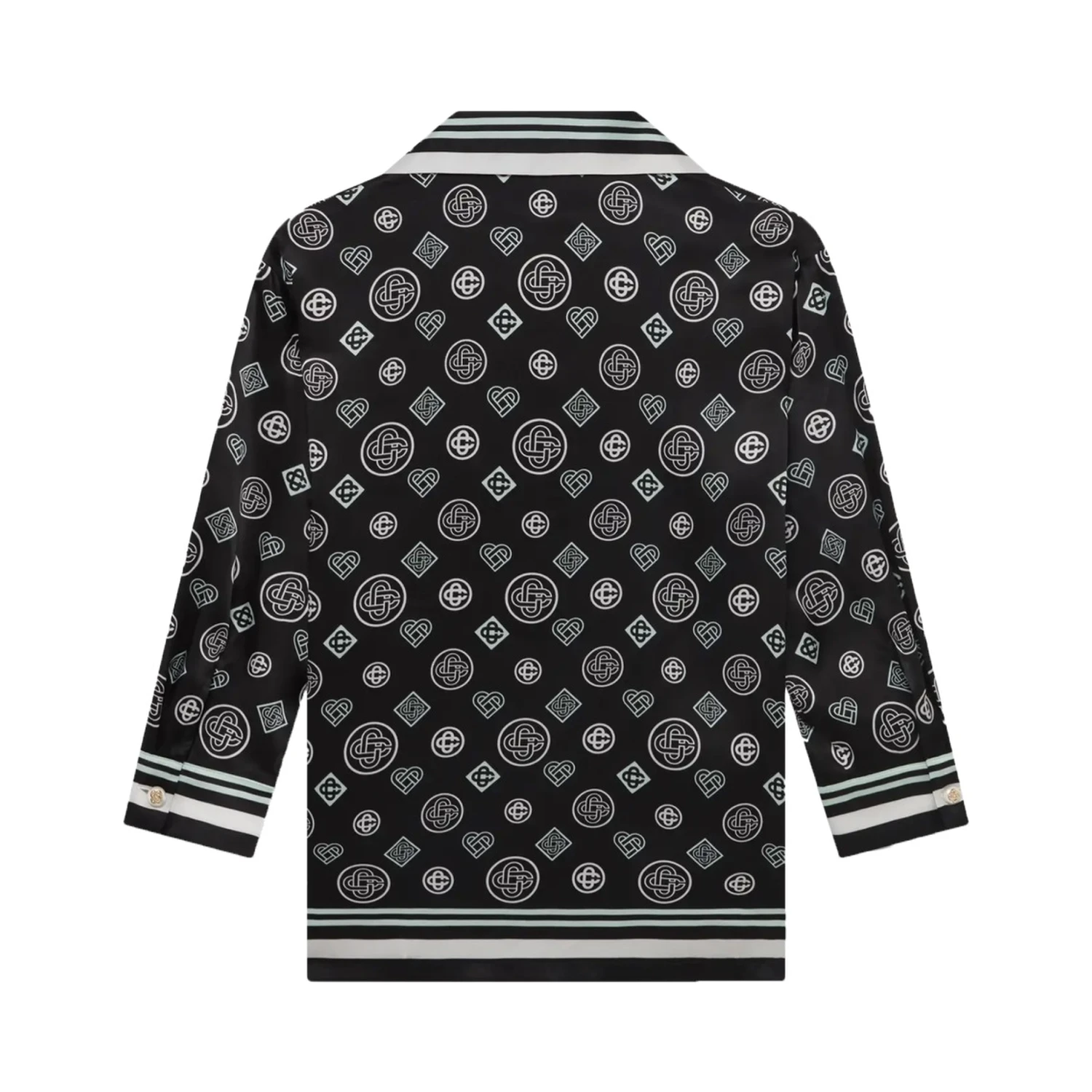 "MONOGRAM" PAJAMA SHIRT