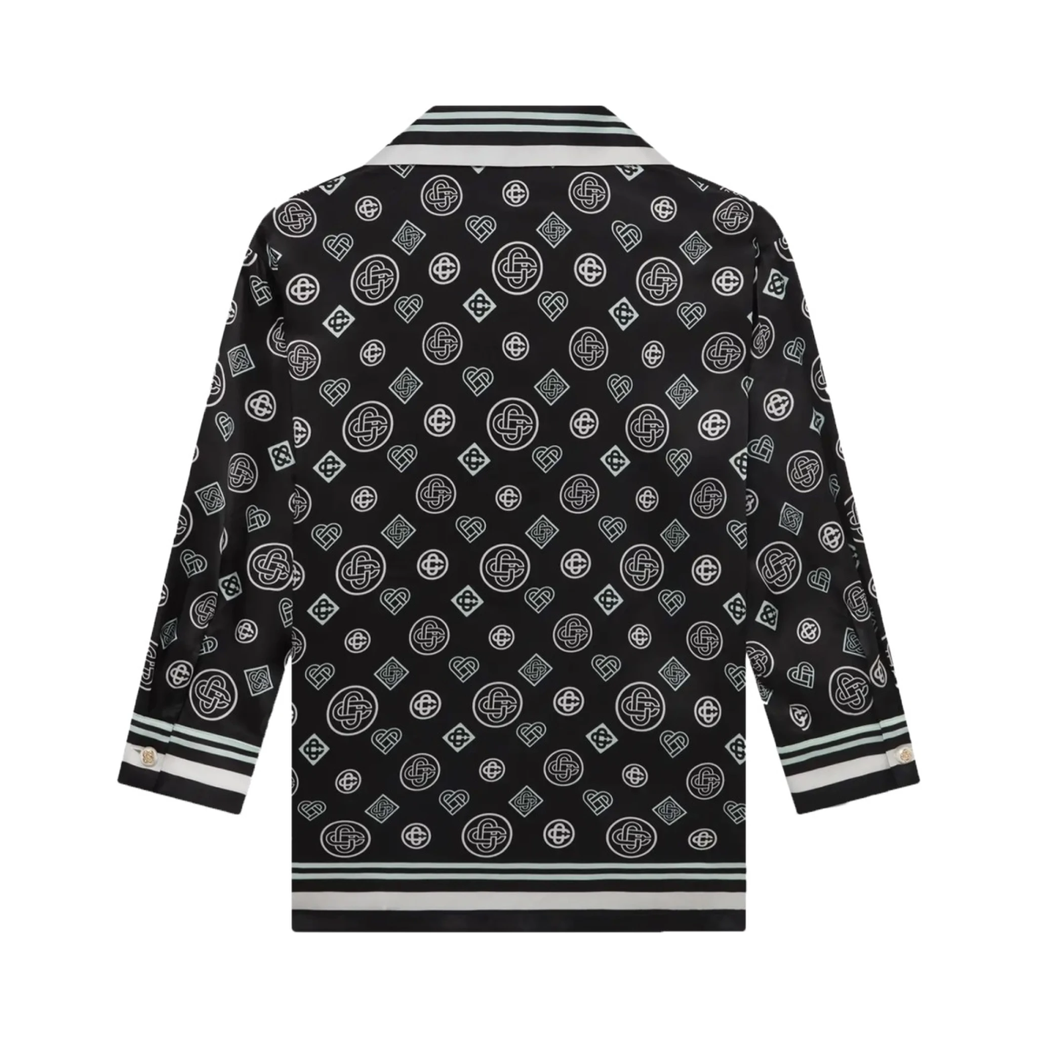 "MONOGRAM" PAJAMA SHIRT