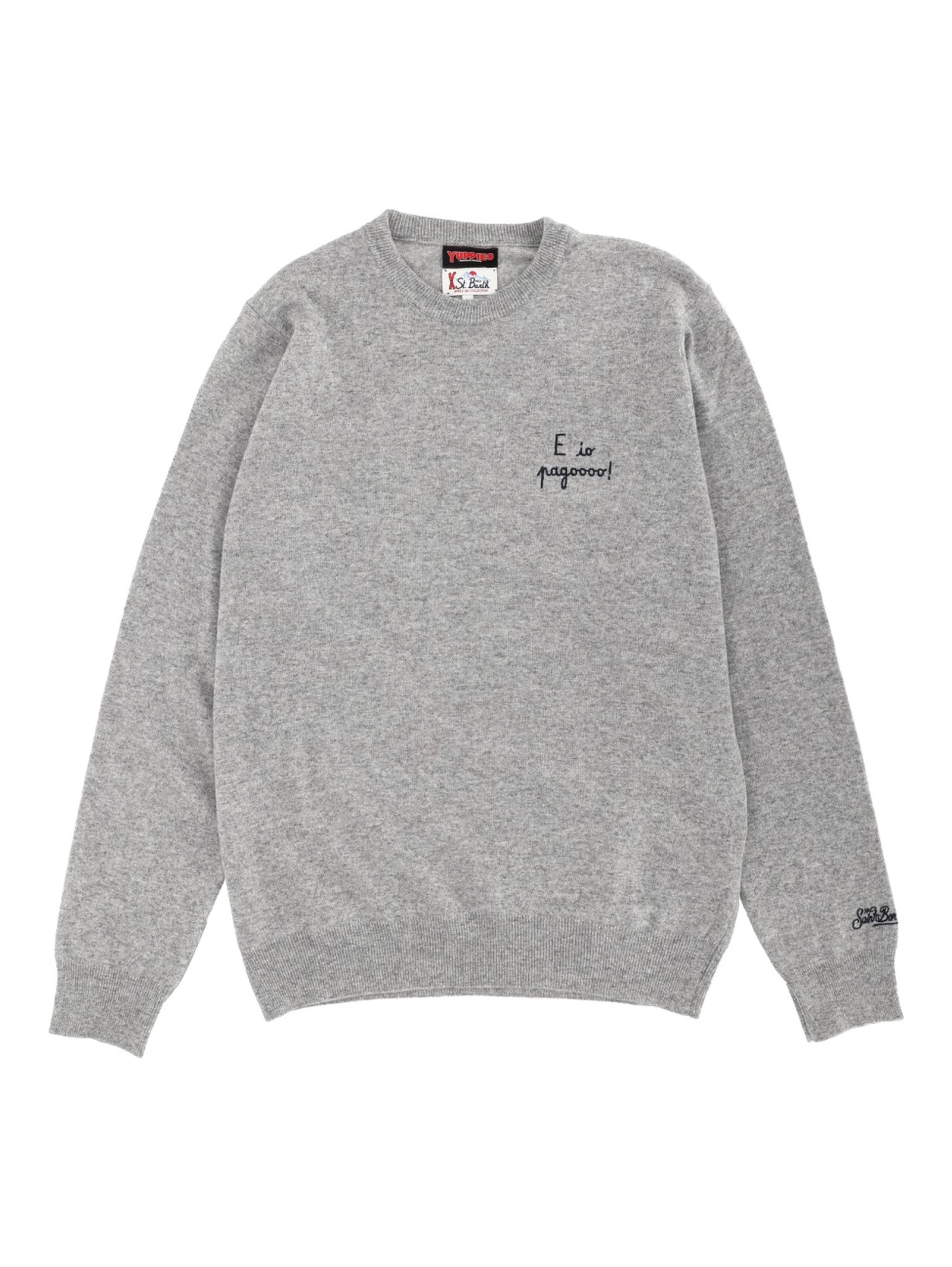 SWEATER WITH EMBROIDERY