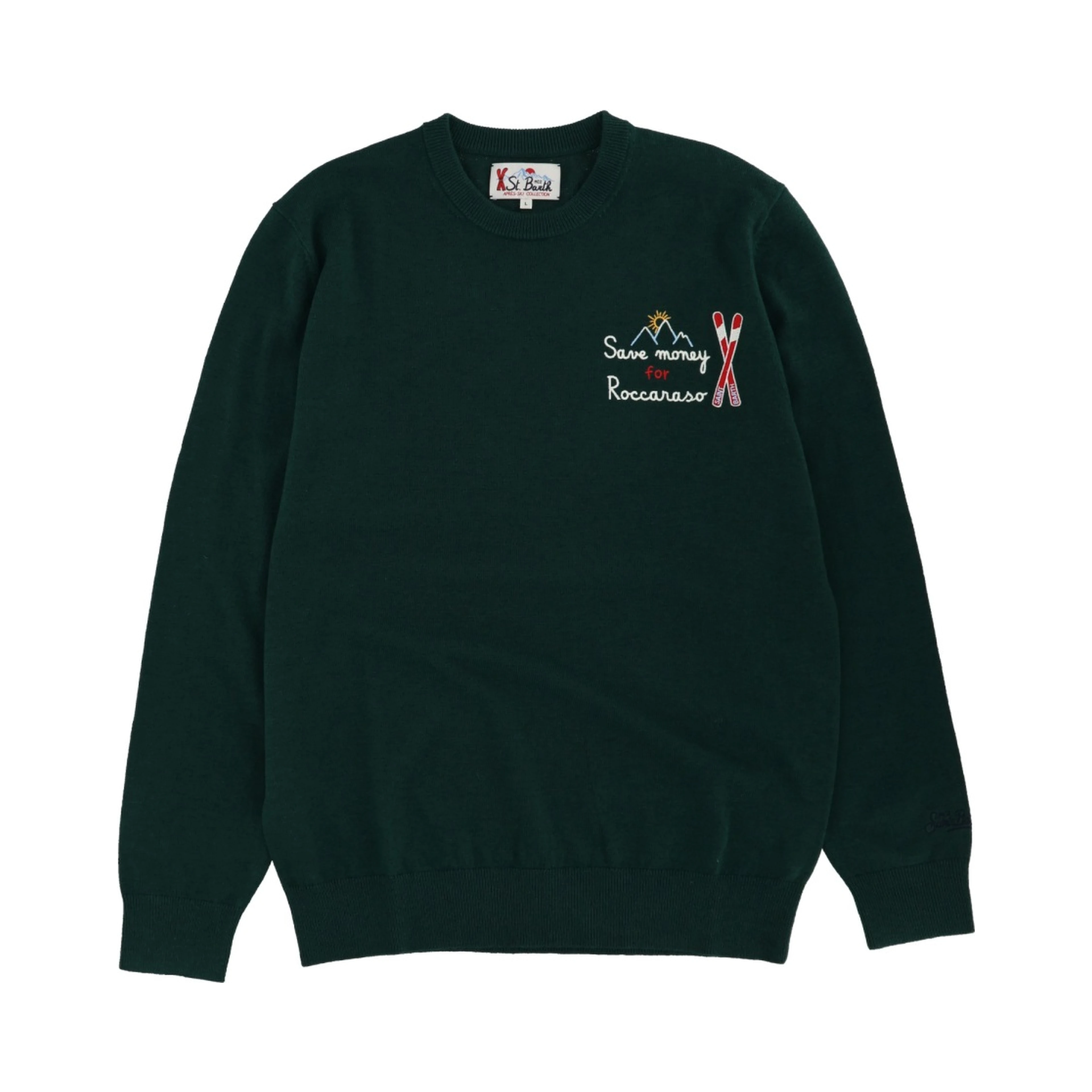 SWEATER WITH EMBROIDERY