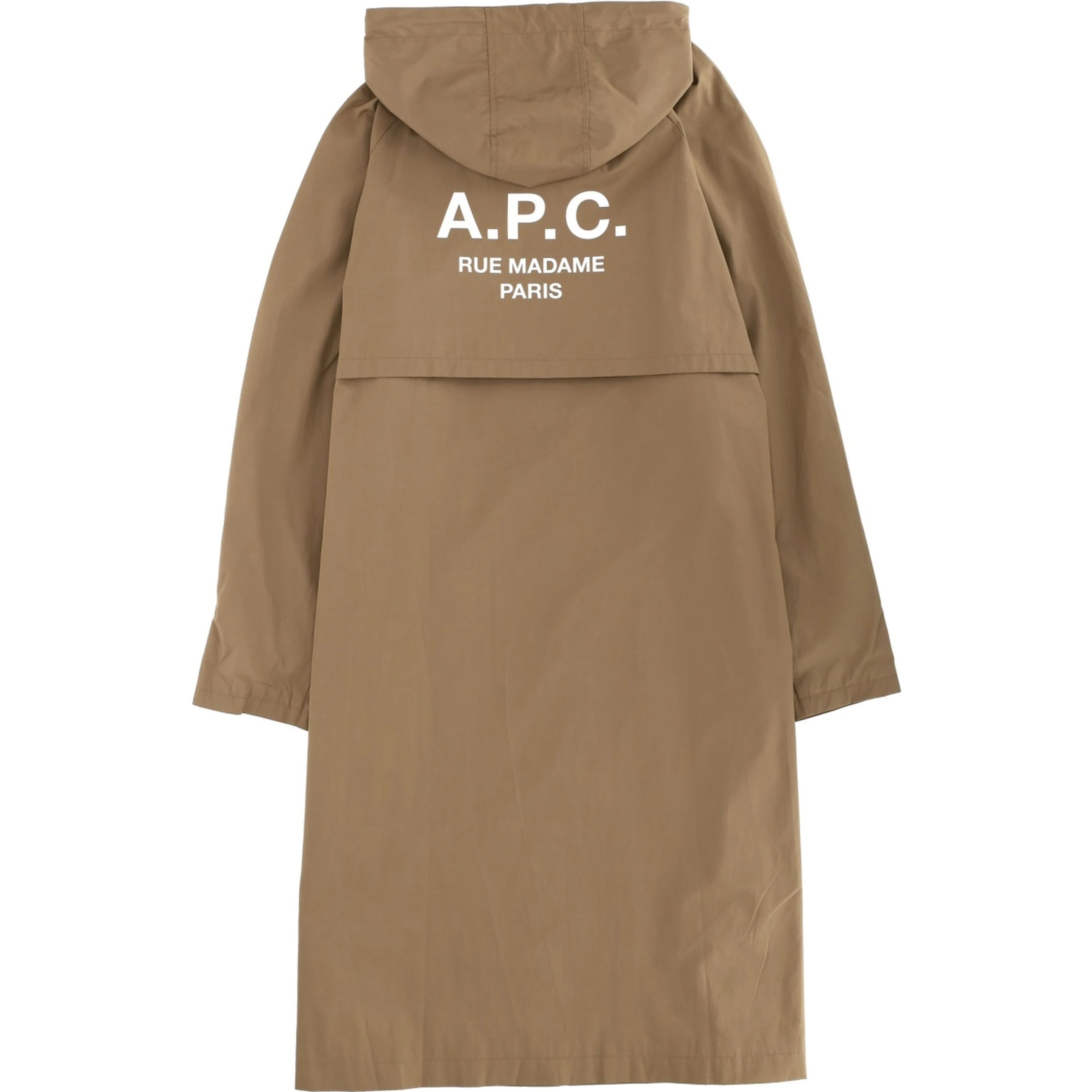 HOODED TRENCH COAT