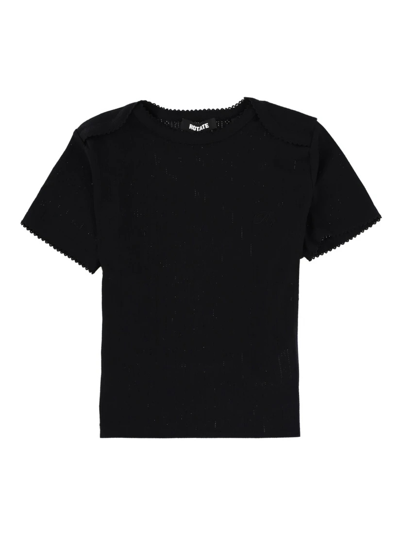"POINTELLE" T-SHIRT