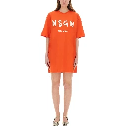 SHORT DRESS WITH LOGO