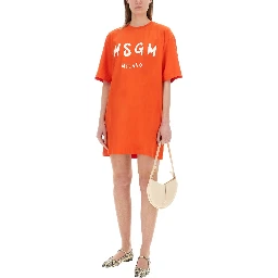 SHORT DRESS WITH LOGO