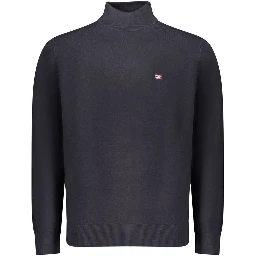 Blue Wool Men's Sweater