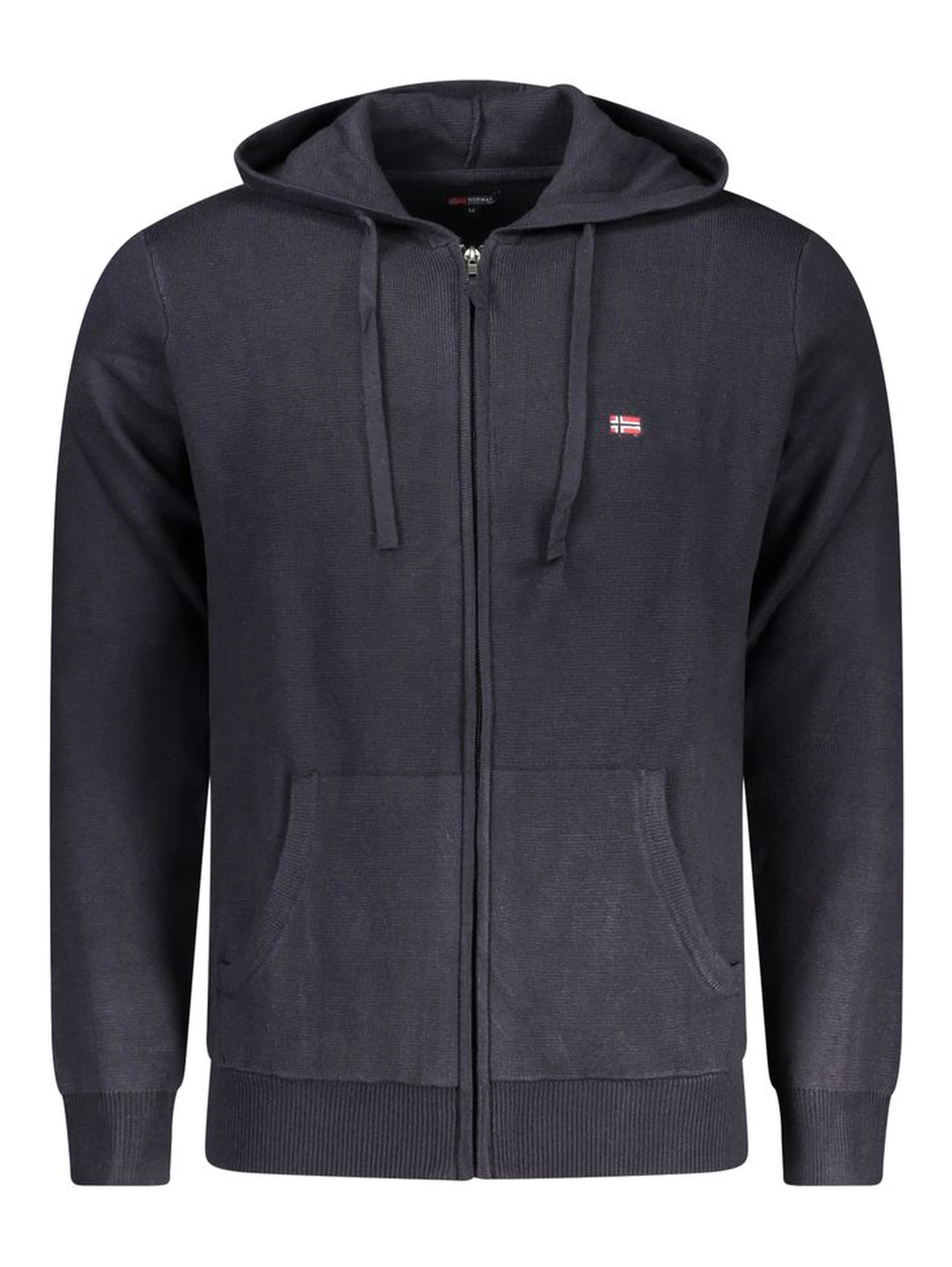 Blu Poliestere Men Cardigan