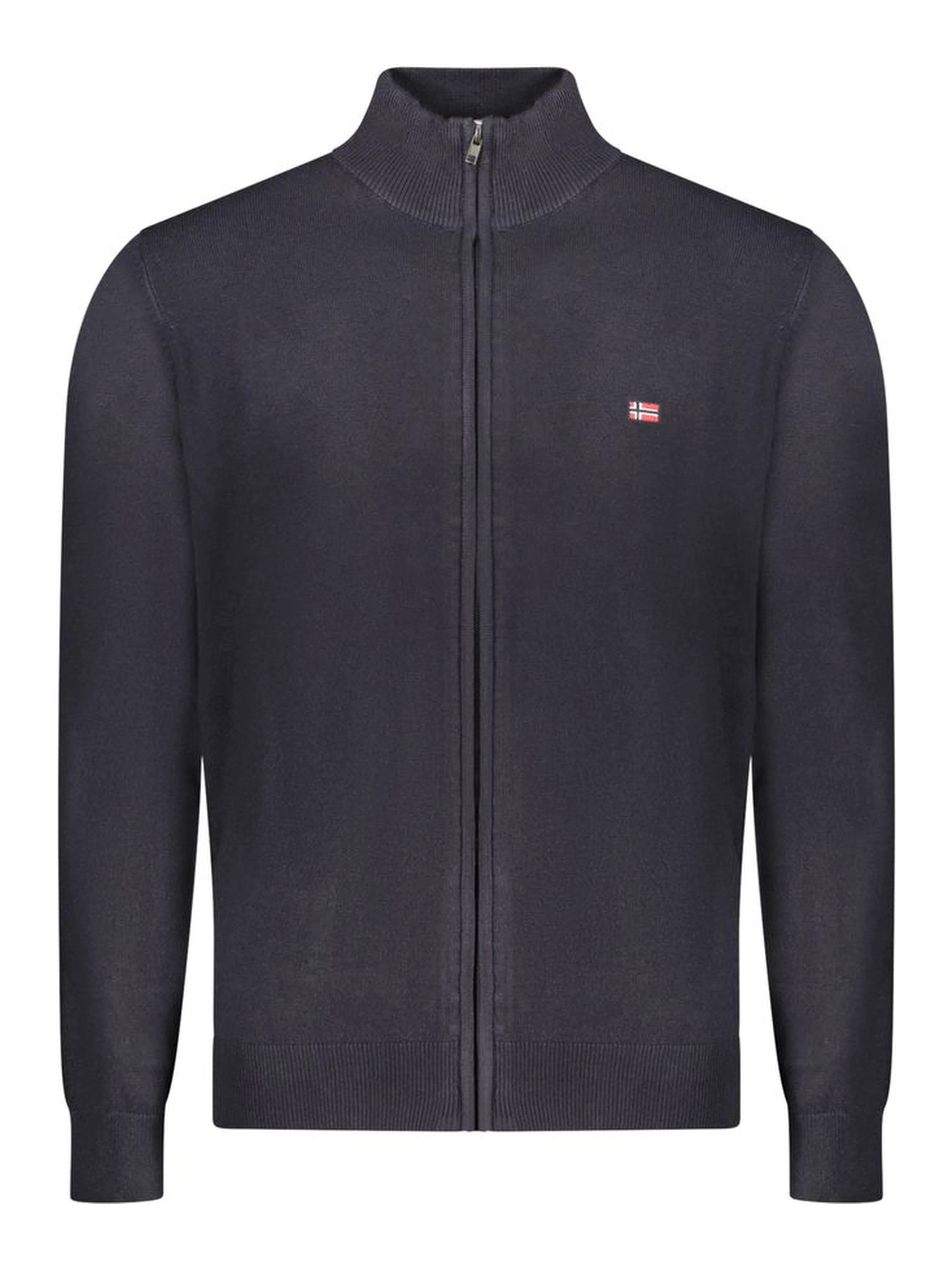 Blu Poliammide Men Cardigan