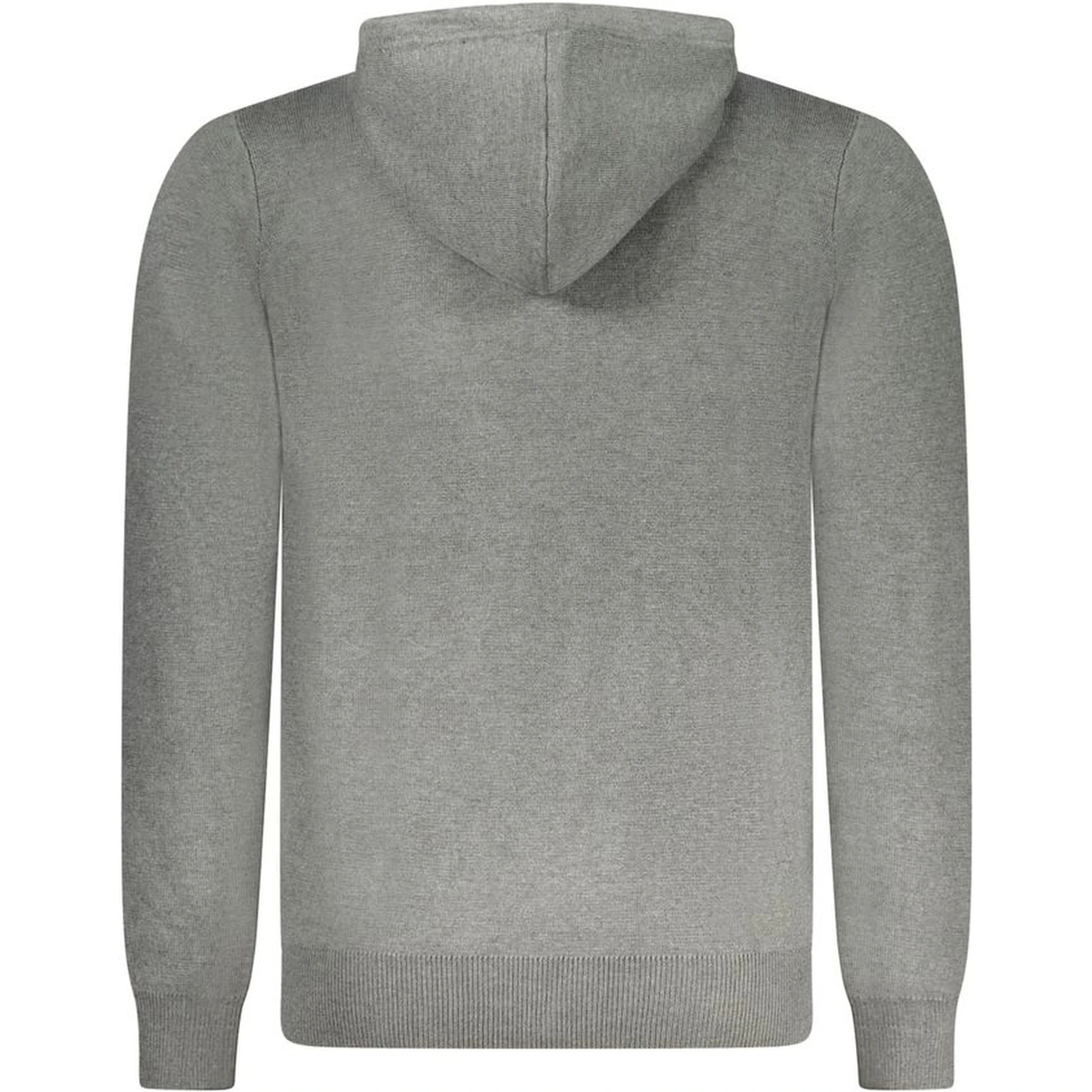 Grigio Poliammide Mens Cardigan