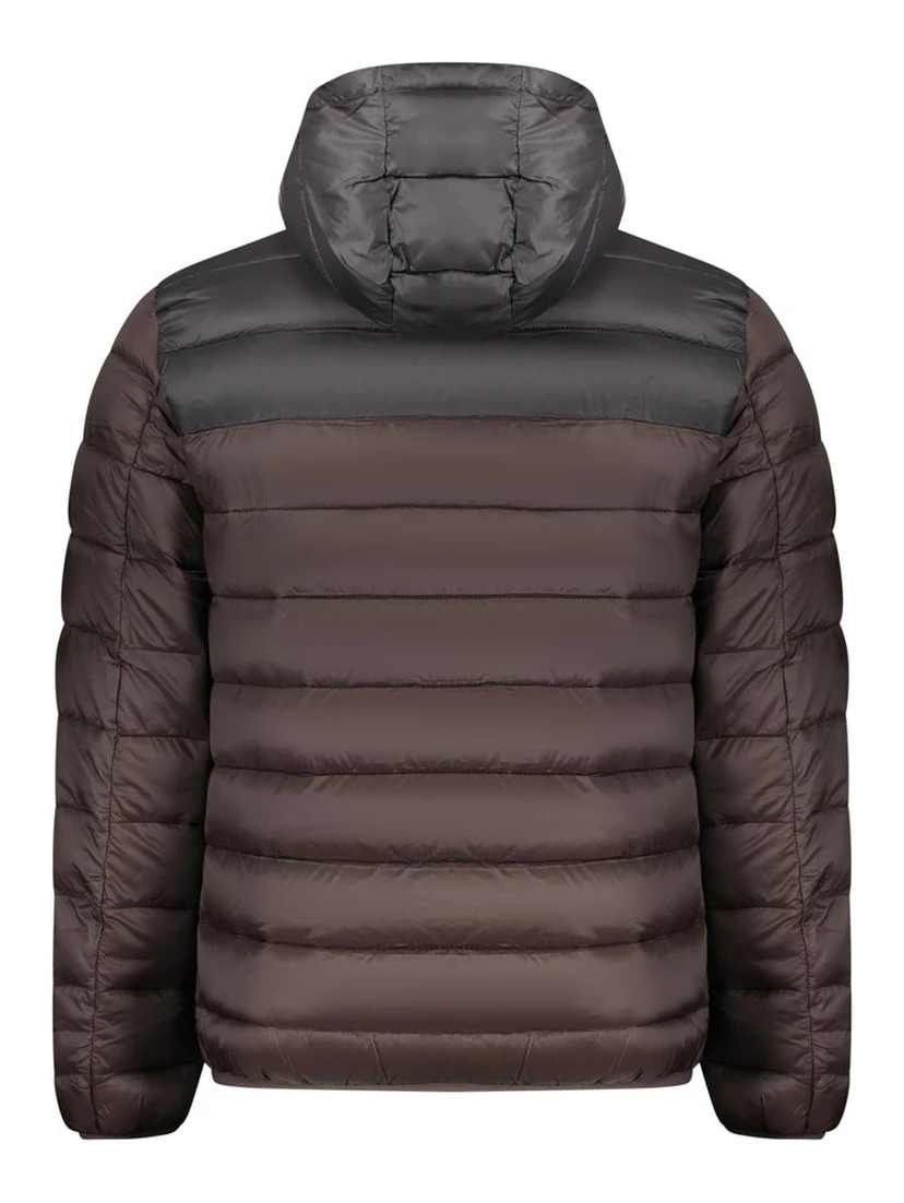 Marrone Poliammide Men's Jacket