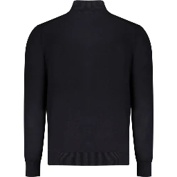 Blu Poliammide Men Cardigan