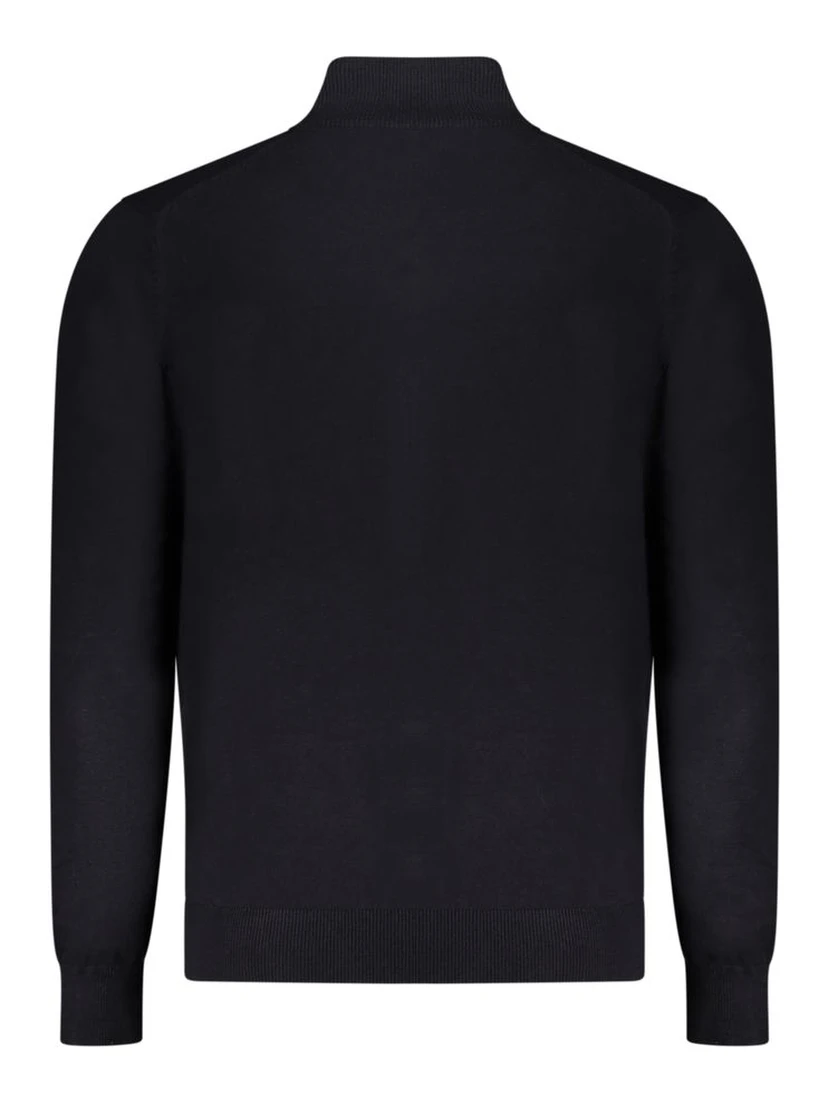 Blu Poliammide Men Cardigan