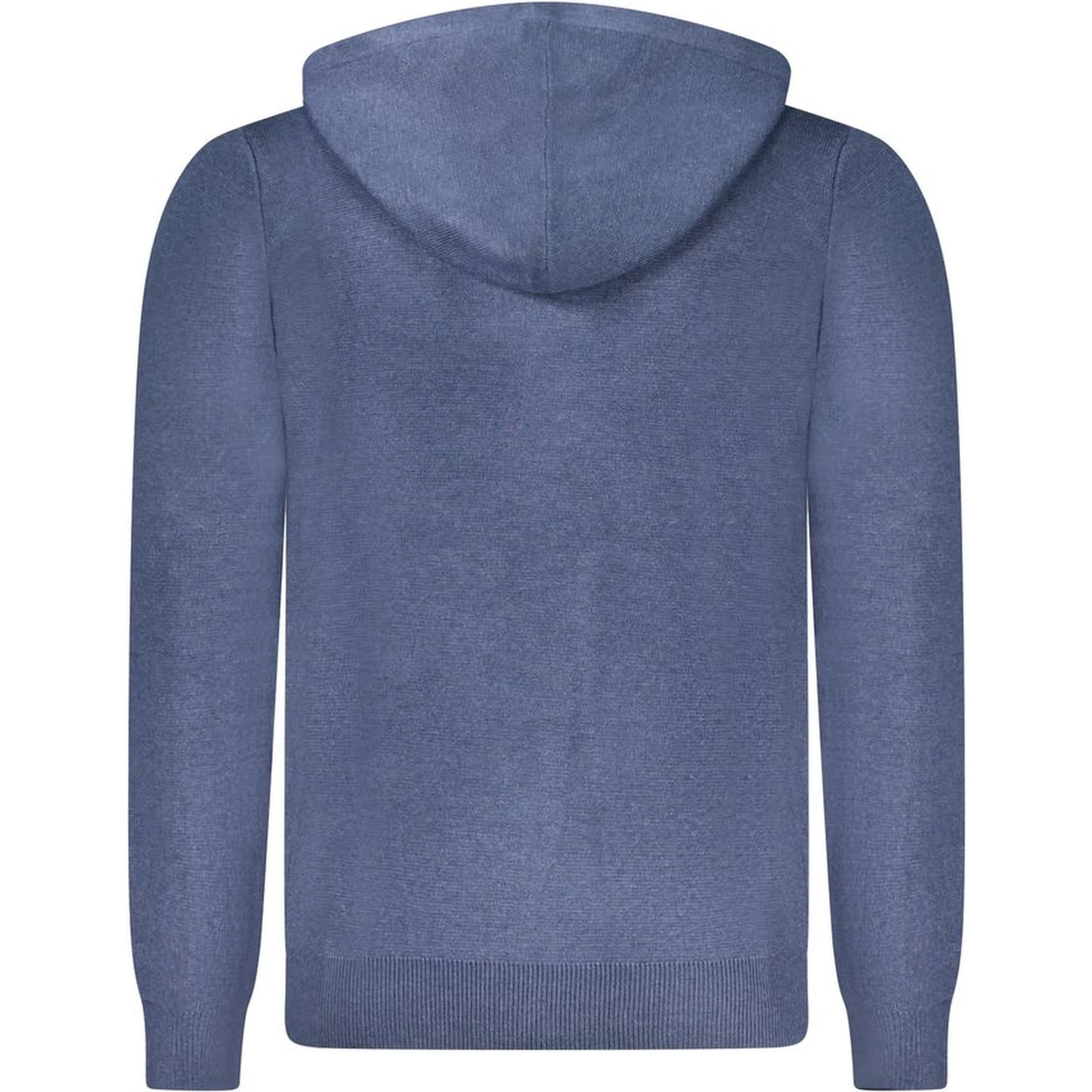 Blu Poliammide Male Cardigan