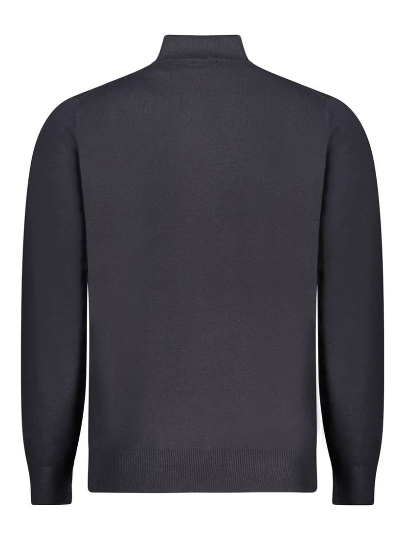 Blue Wool Men's Sweater
