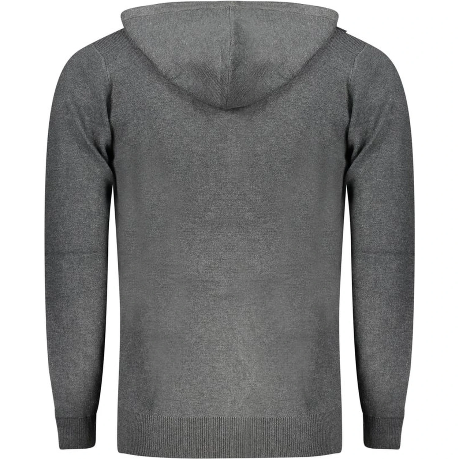 Grigio Poliammide Men's Cardigan