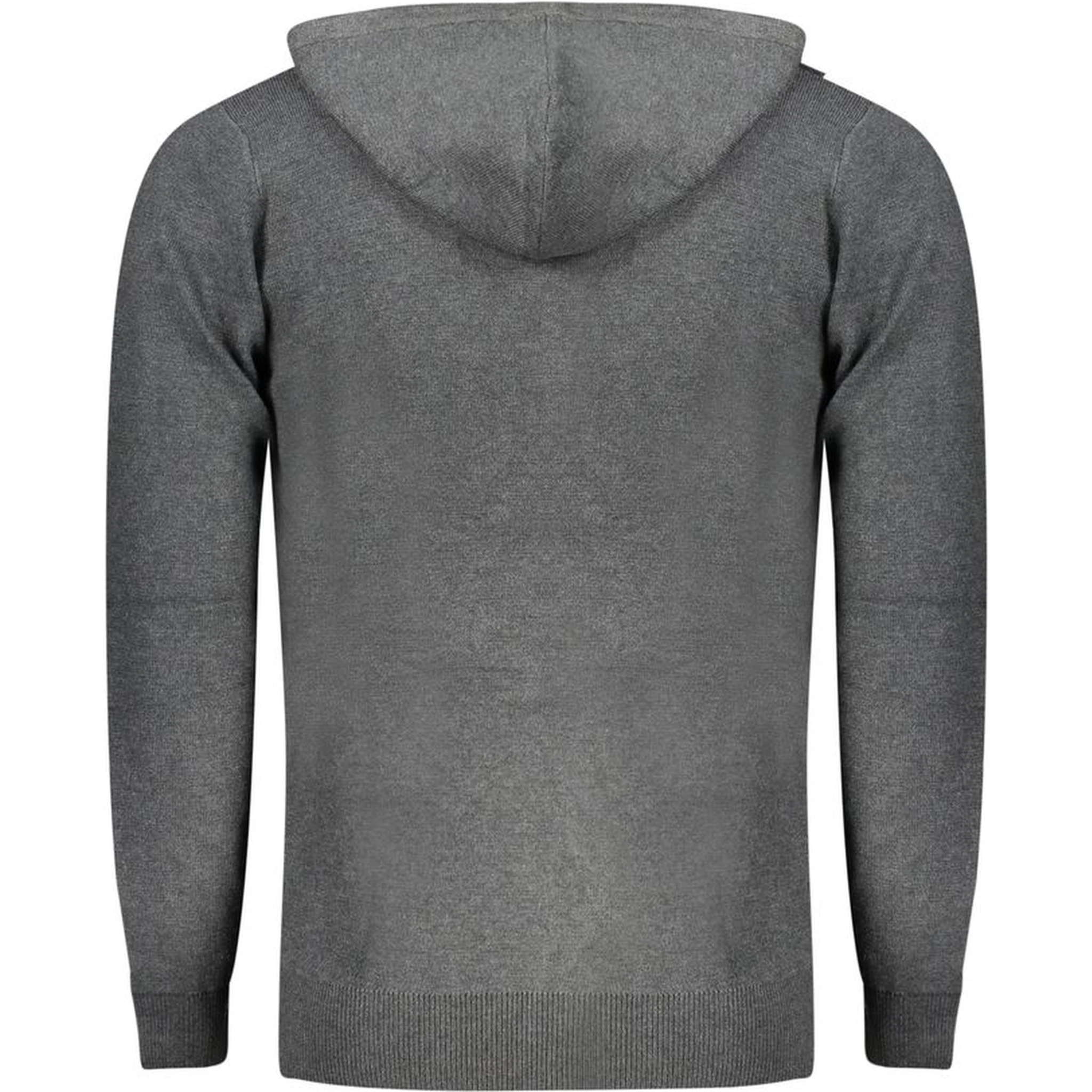 Grigio Poliammide Men's Cardigan
