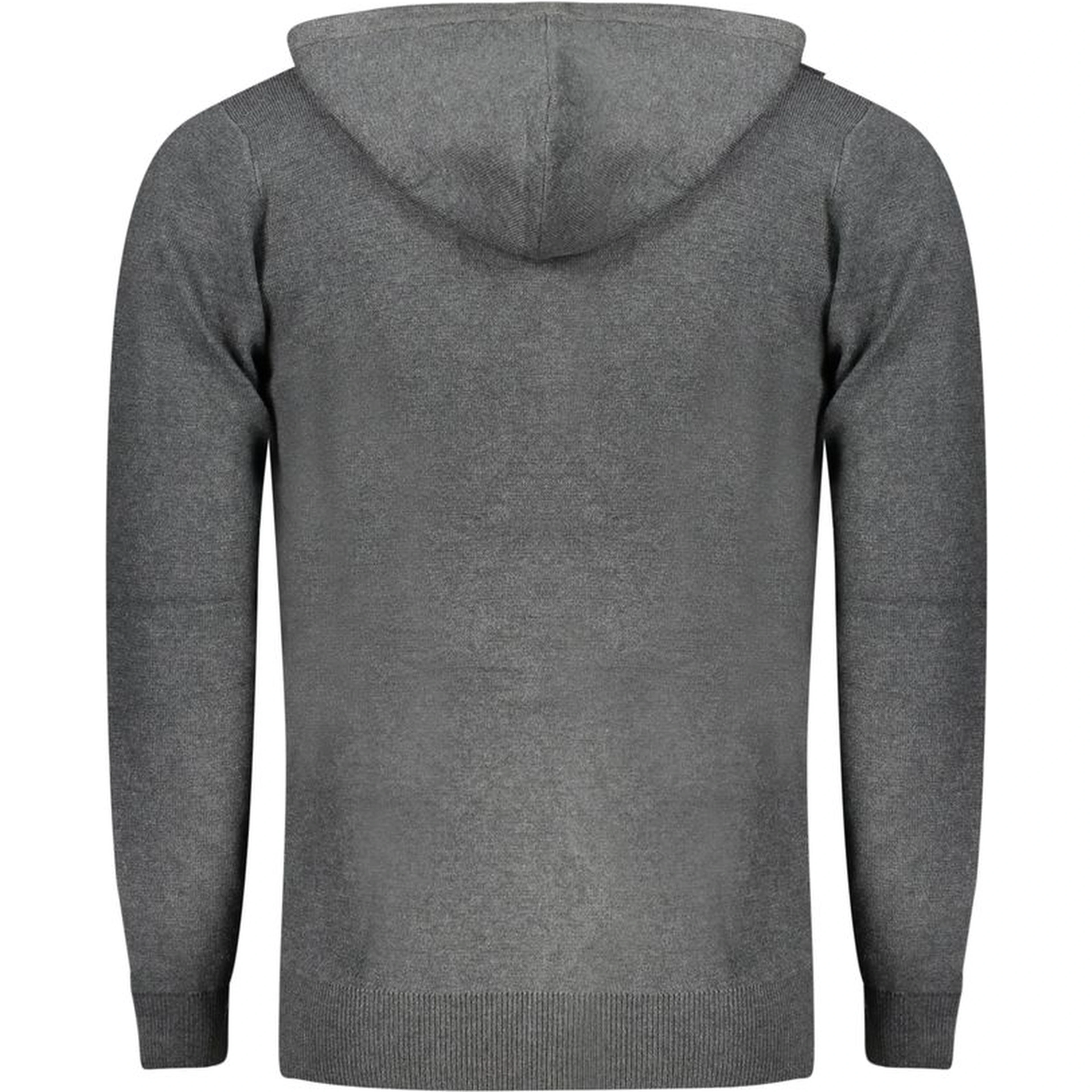 Grigio Poliammide Men's Cardigan