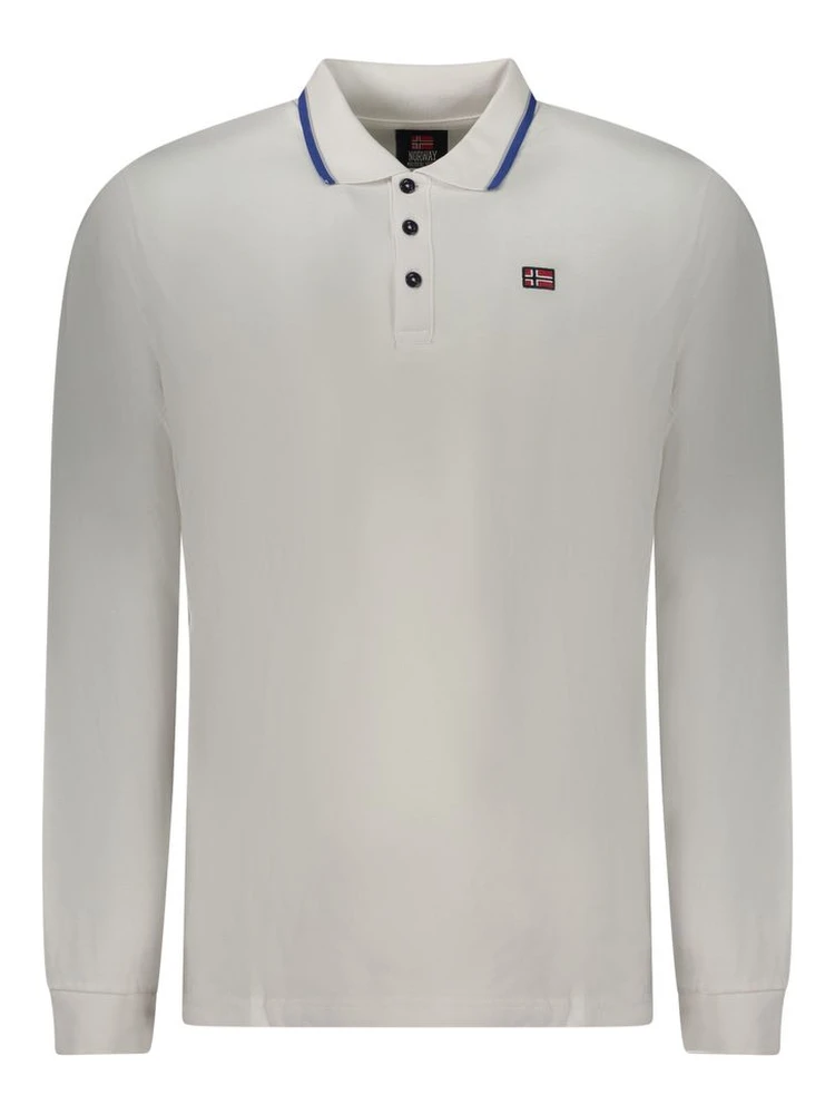 Bianco Cotton Men Polo Shirt