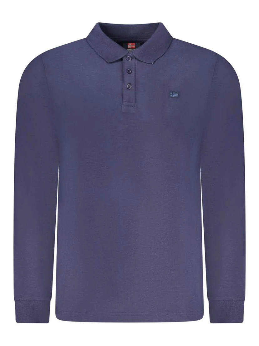 Blu Cotton Men Polo