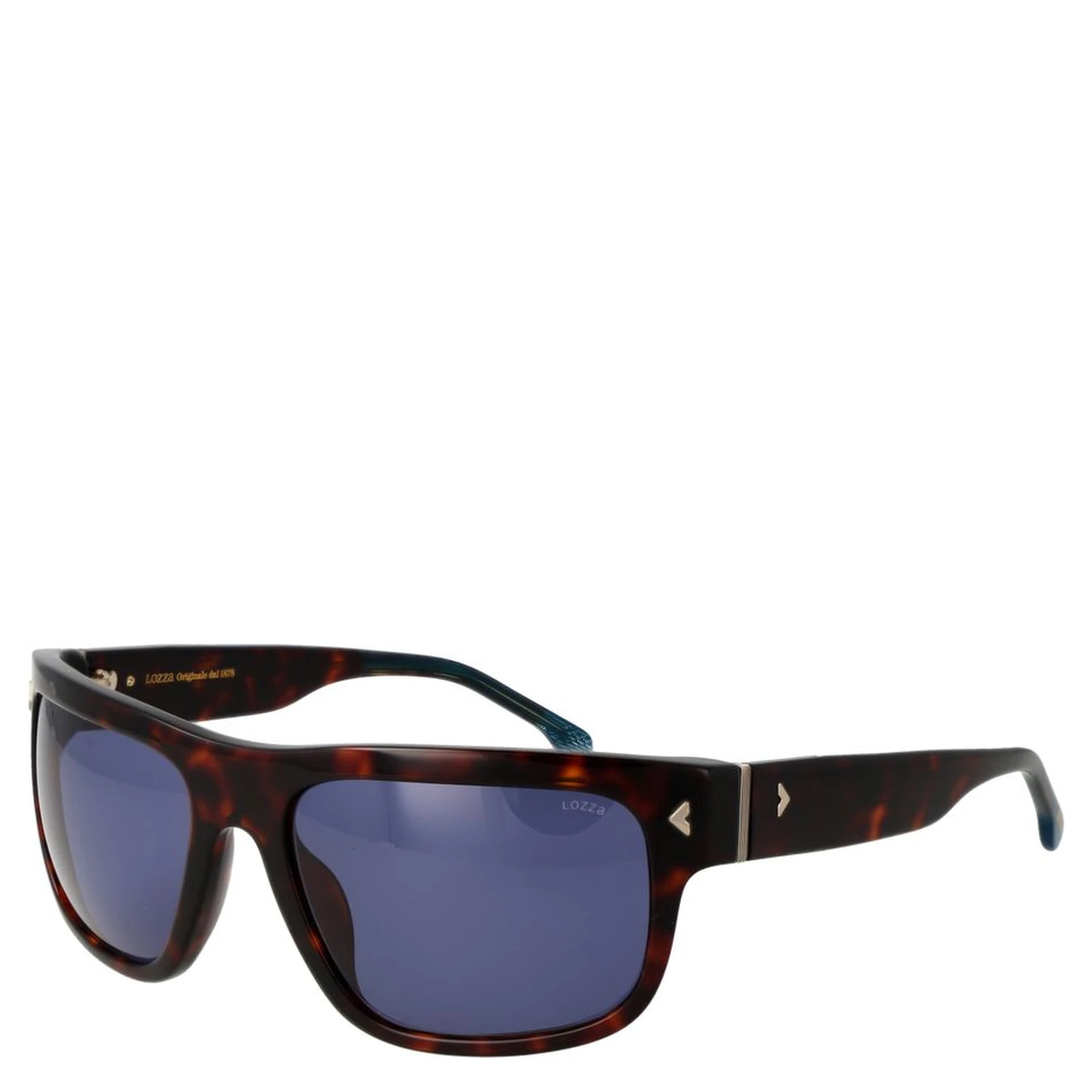 Brown Metal Sunglasses