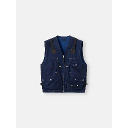 Utility sleeveless jacket