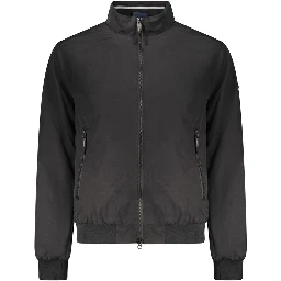 Black Cotton Men's Jacket