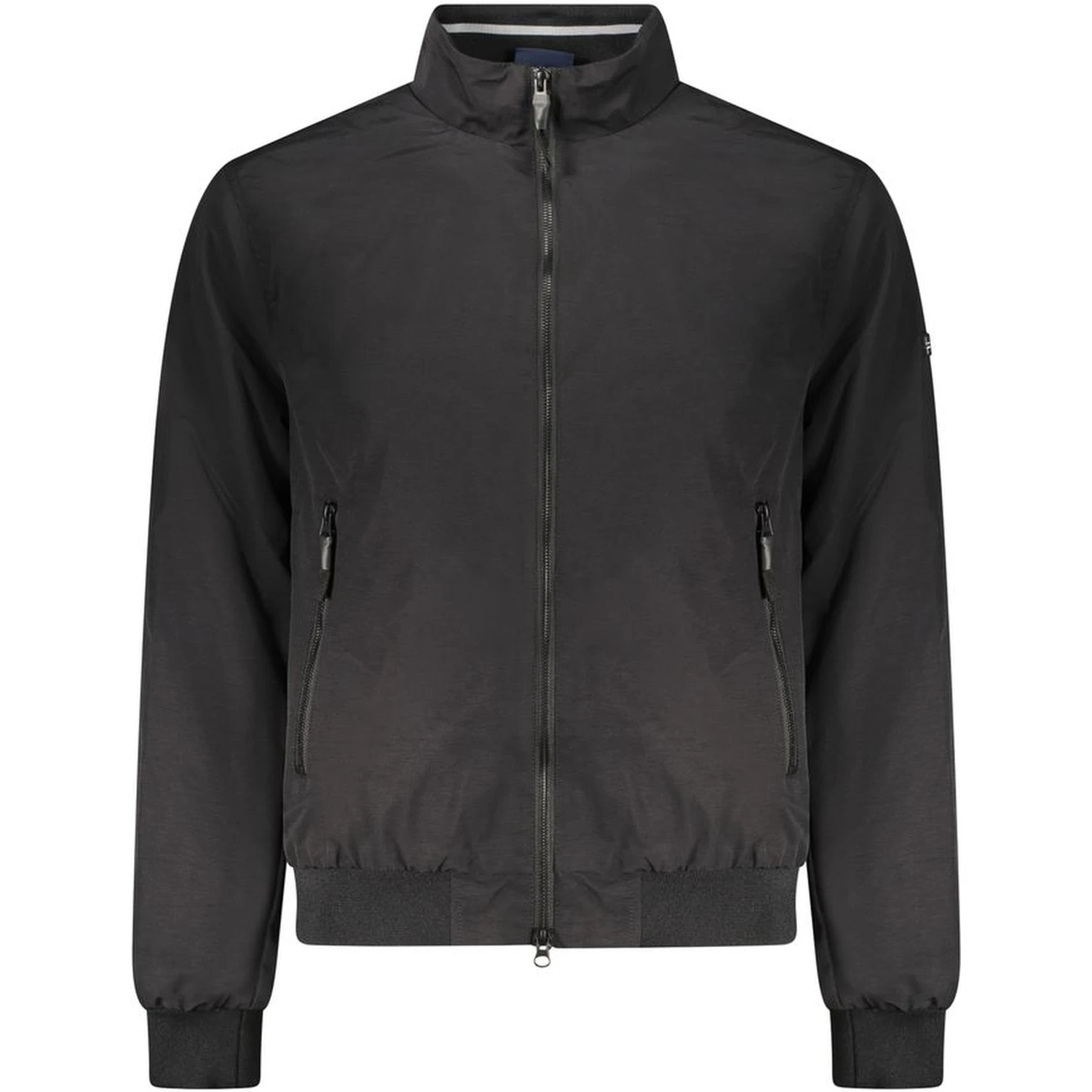 Black Cotton Men's Jacket