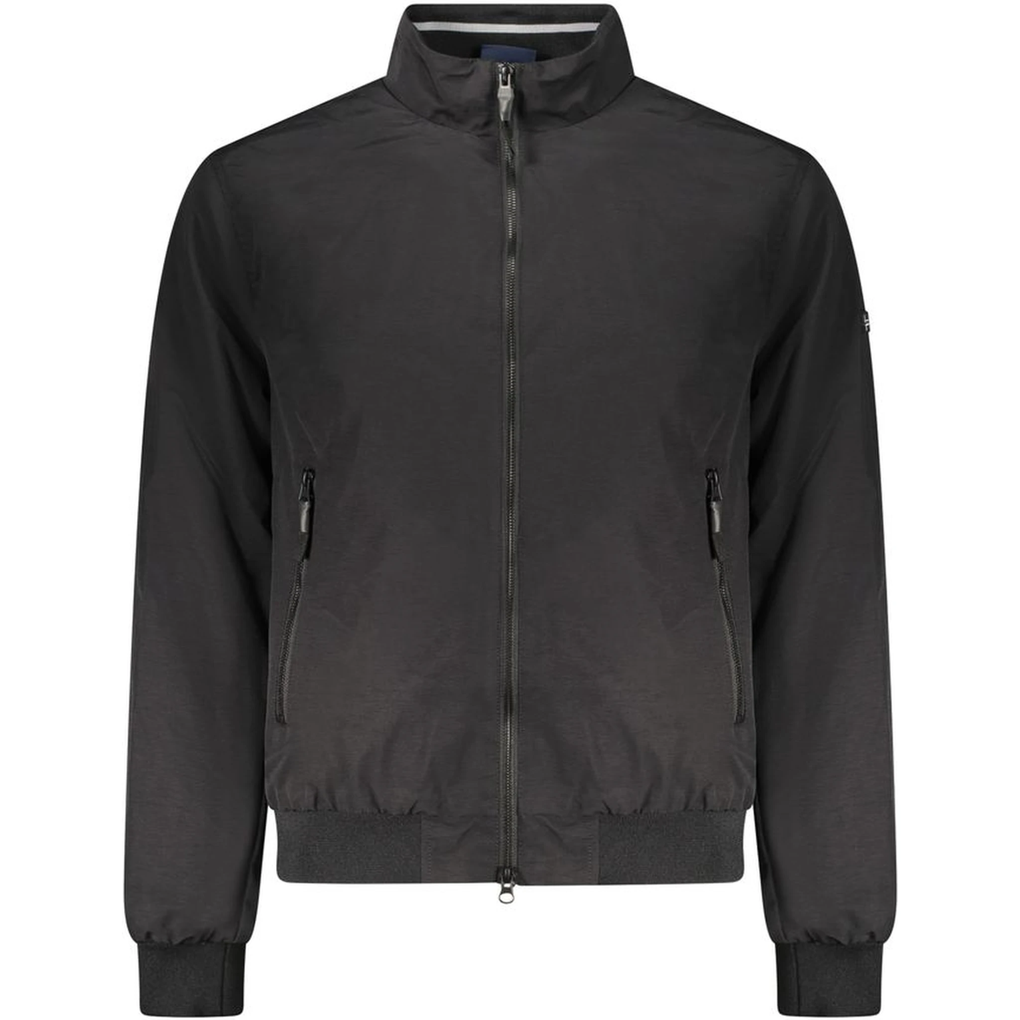 Black Cotton Men's Jacket