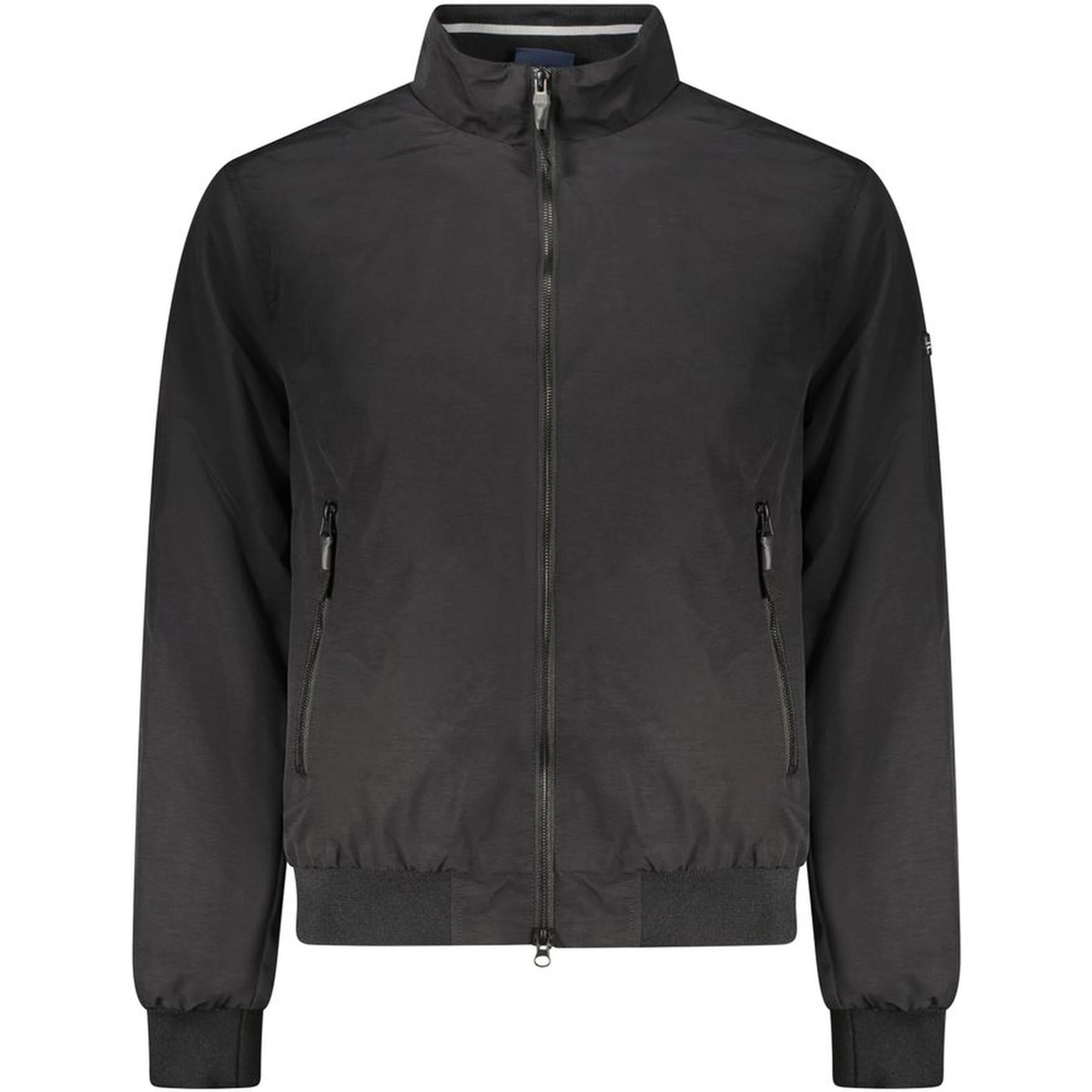 Black Cotton Men's Jacket