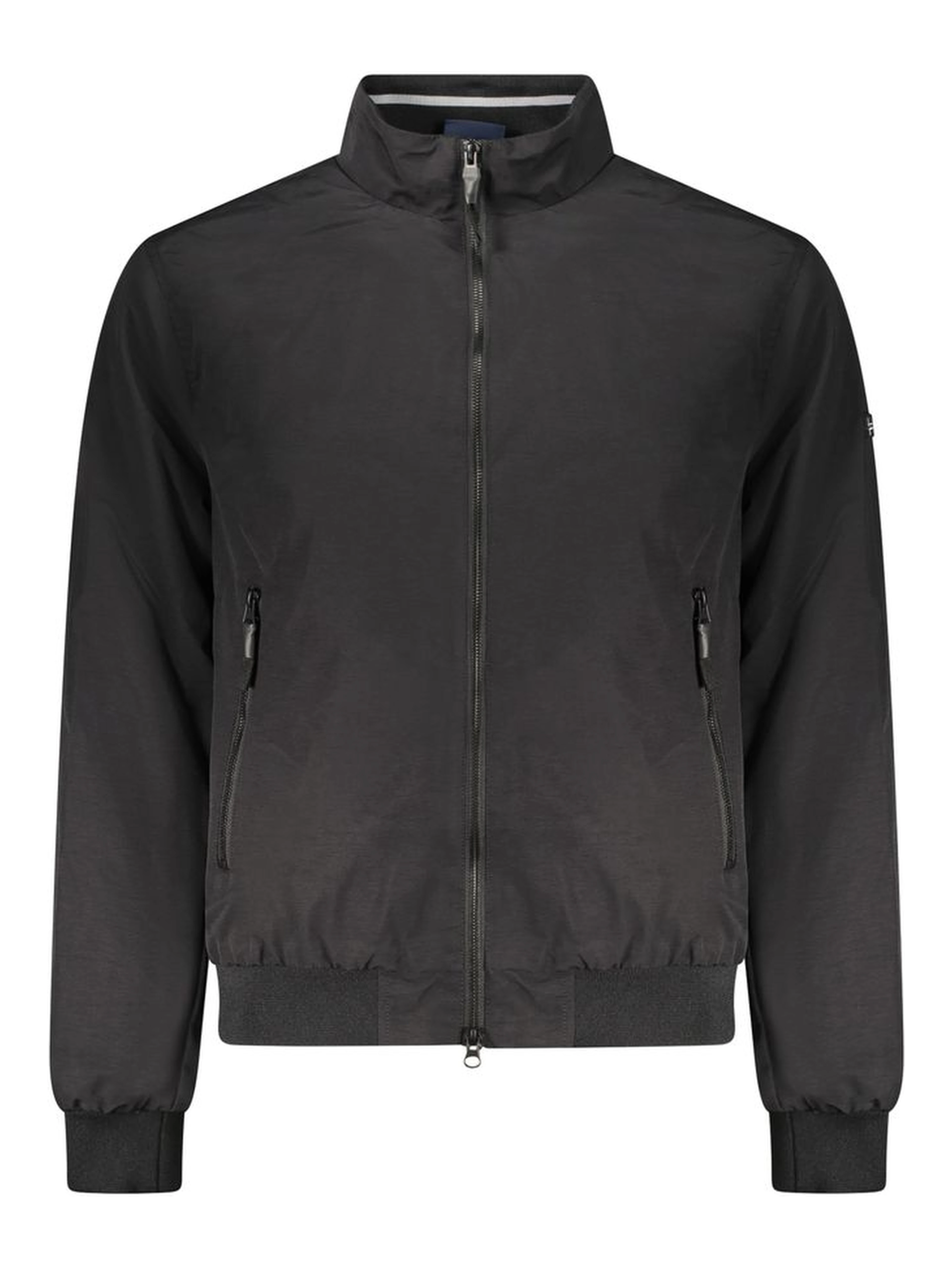 Black Cotton Men's Jacket