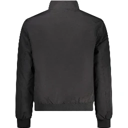 Black Cotton Men's Jacket