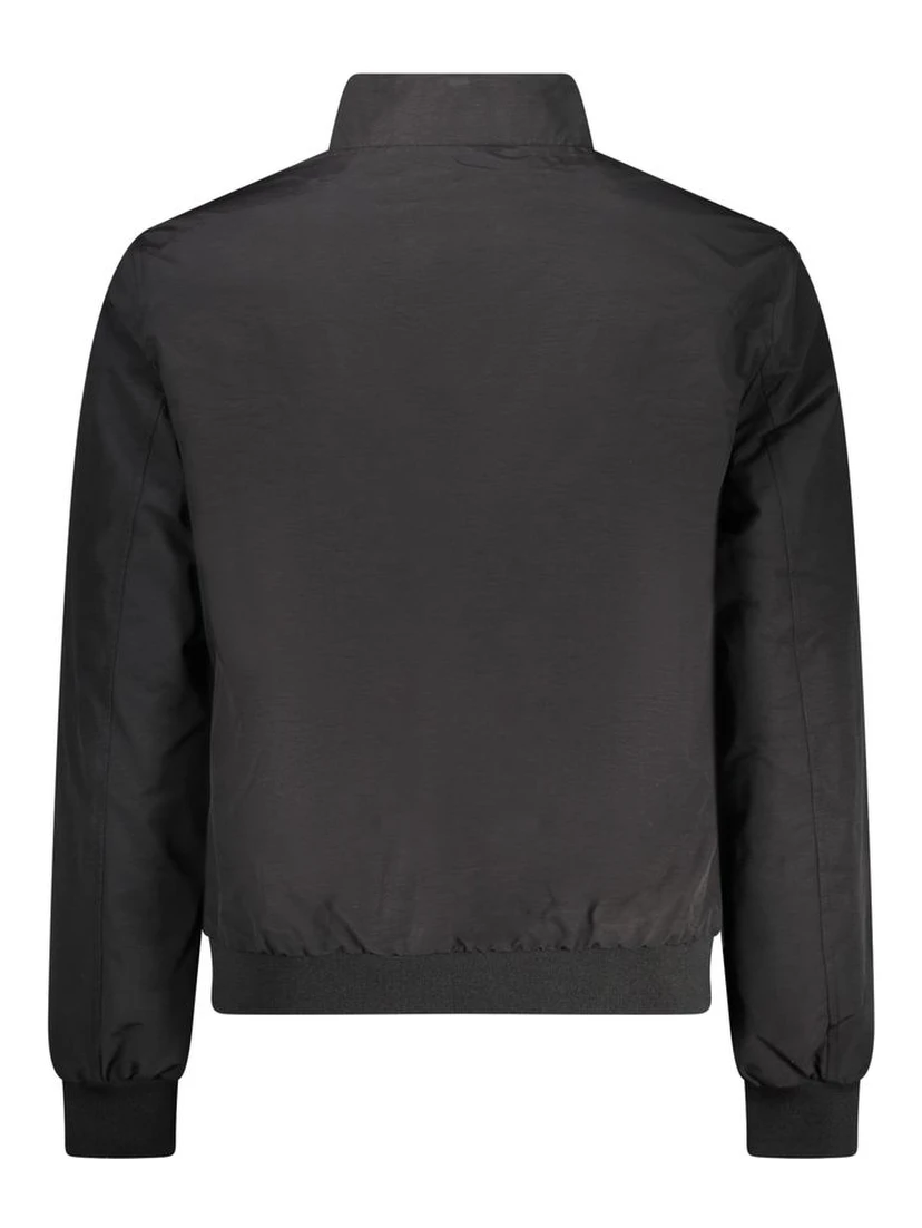 Black Cotton Men's Jacket