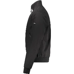 Black Cotton Men's Jacket
