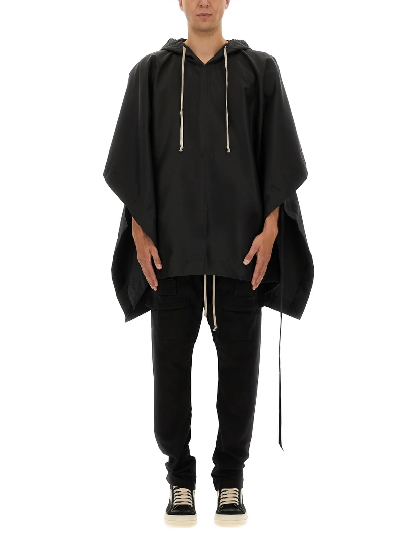 CAPE WITH HOOD