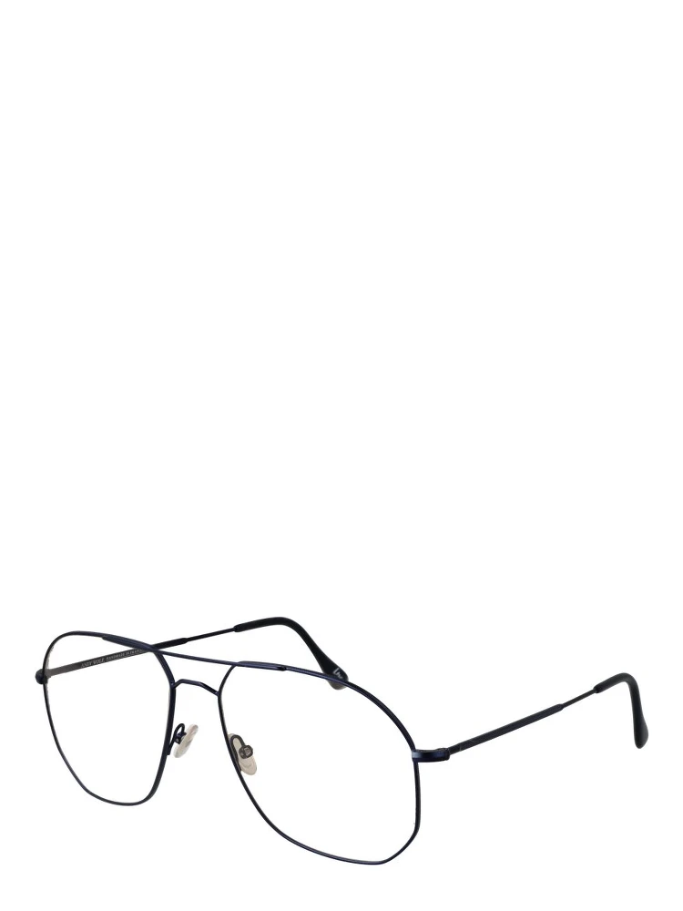 Blue Metal Glasses (Frames)